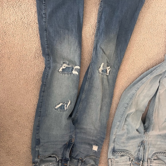 Abercrombie Kids Girls Jeans Bundle – Size 9/10 LONG (3 Pairs!) ✨ - Picture 7 of 9